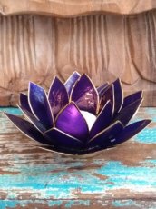 Lotus sfeerlicht 6e chakra indigo