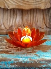 Lotus sfeerlicht 2e chakra oranje